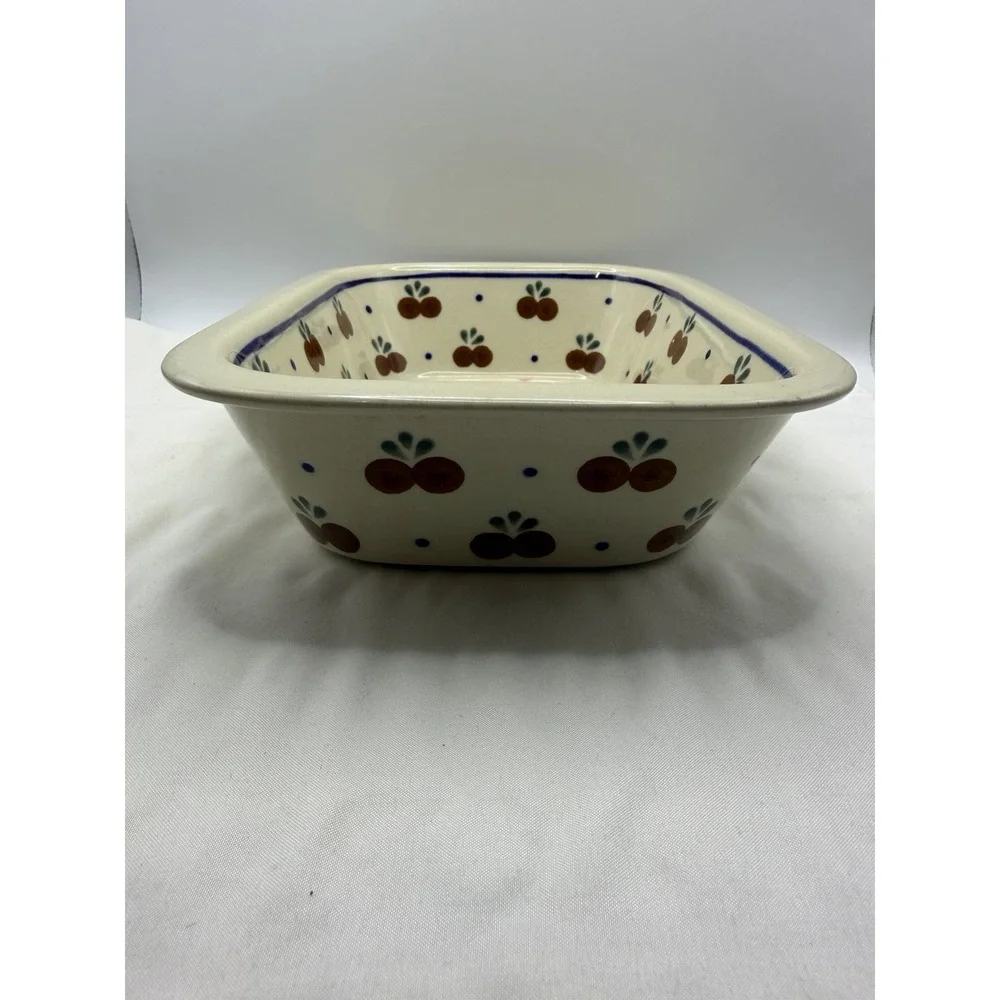 Boleslawiec Polish Pottery Baking Dish 9 7/8